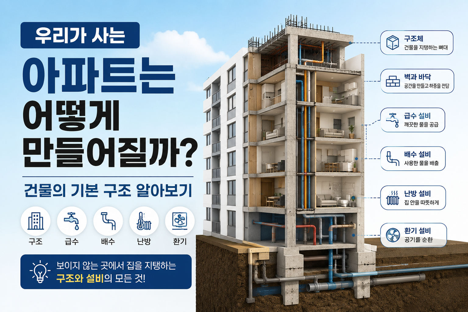 아파트는 어떻게 만들어질까
